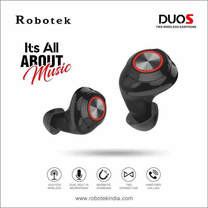 Robotek discount wireless earphone