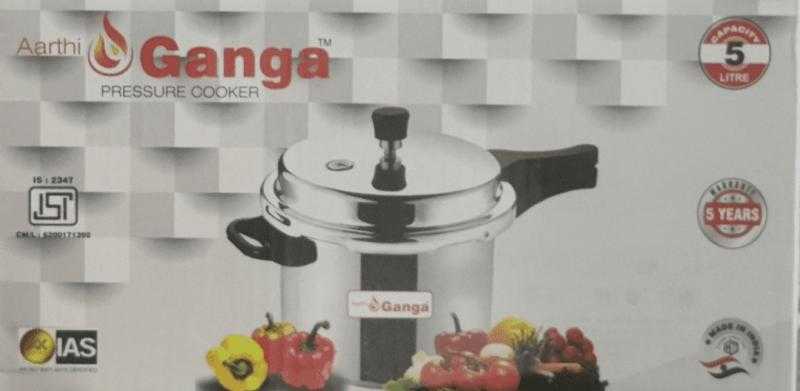 Ganga 5 litre pressure cooker price deals