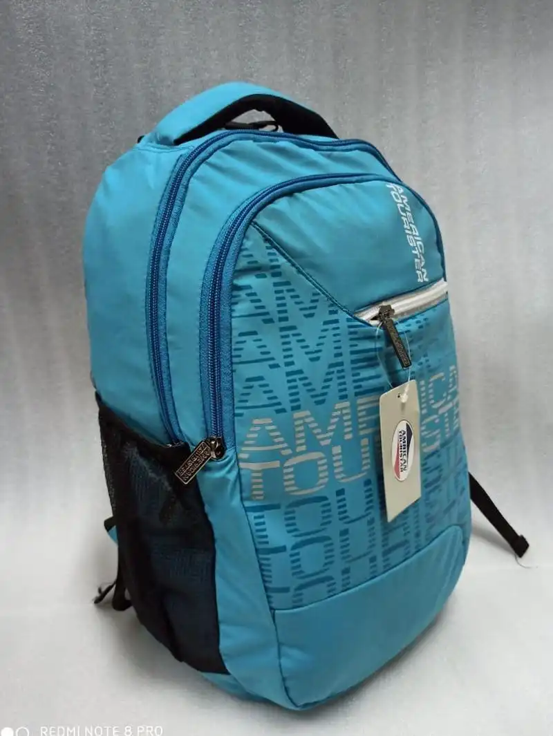 American tourister school bags blue sales
