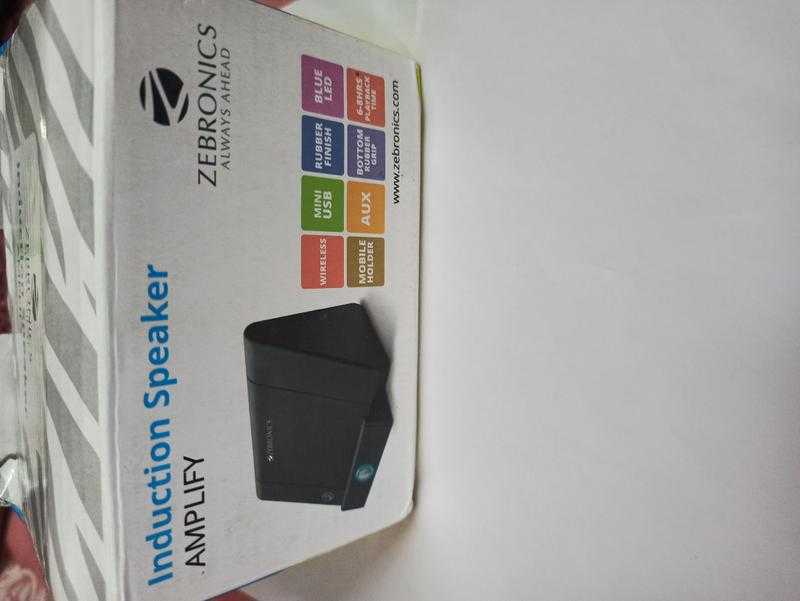 Zebronics induction speaker new arrivals