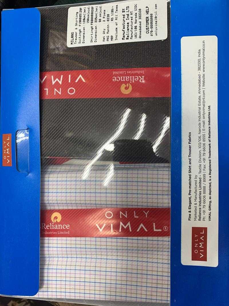 Vimal pant 2025 shirt piece price
