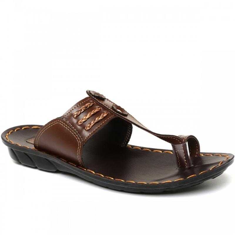 Paragon Vertex 6830 Gents Rexine Casual Wear Brown 6 Uk 40 Eu