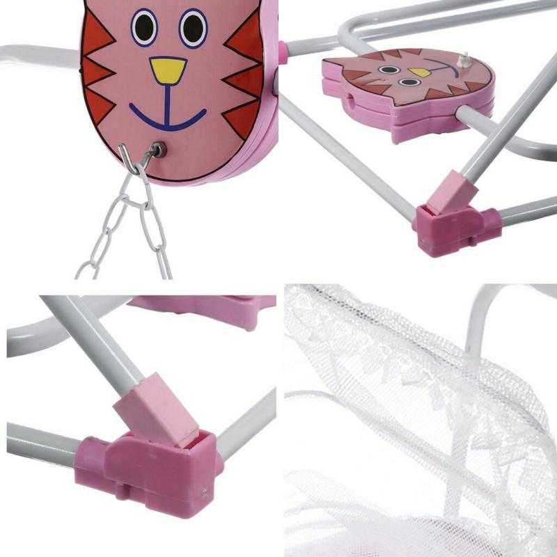 NHR Cozy New Born Baby jhula with Mosquito Net for 0 9 Months