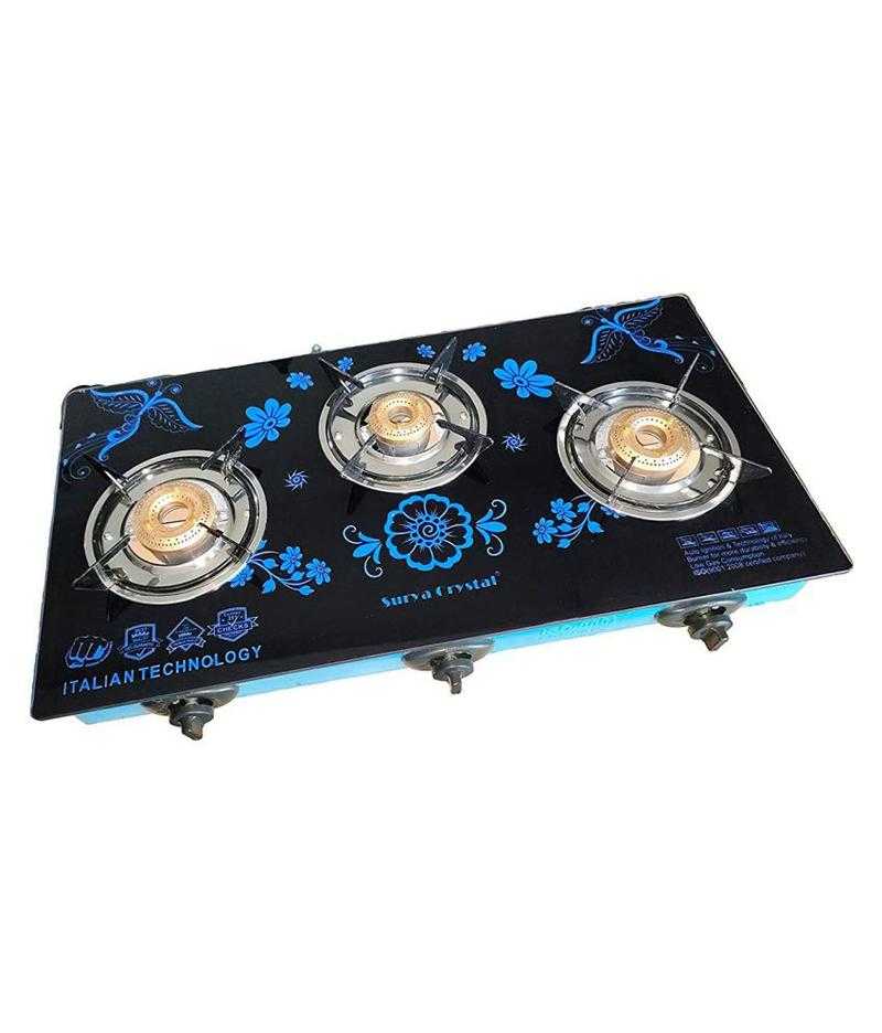 SUMANI GOLD Surya Crystal Multiple Color Available Crystal Glass