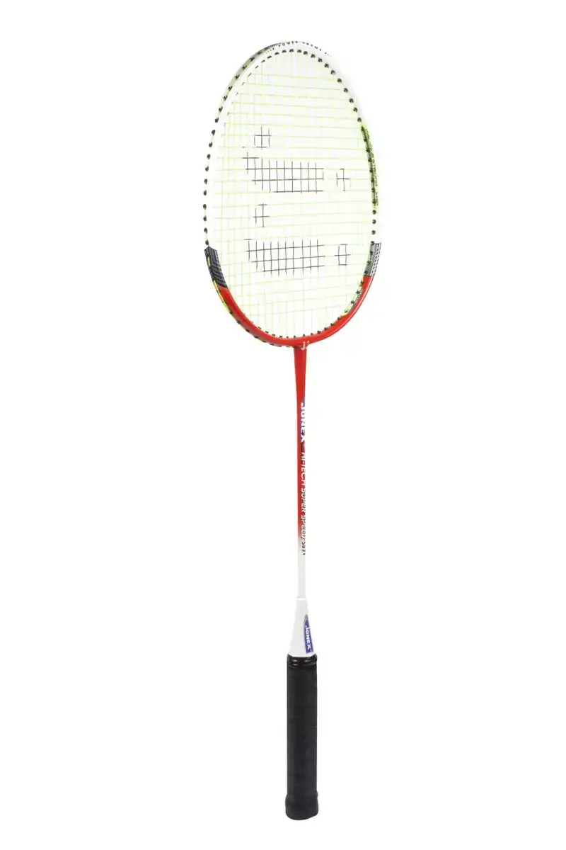 JJ Jonex Hi-Tech Strung Aluminium Badminton Racquet (Multicolor, Width - 20.5 mm, Pack of 1) Udaan