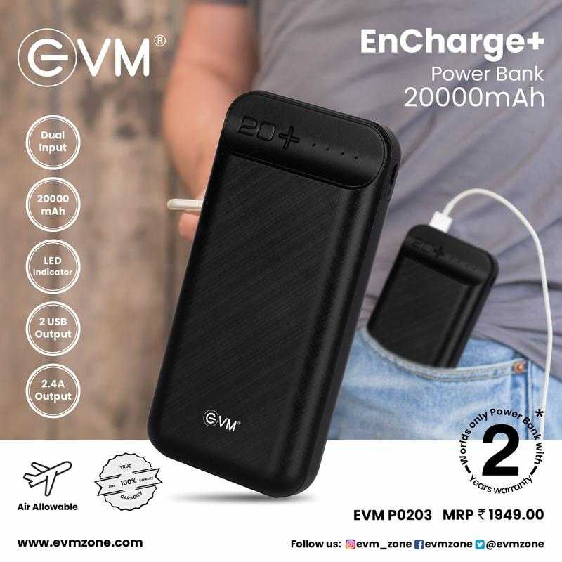 EnCharge+ Power Bank 20000mAh