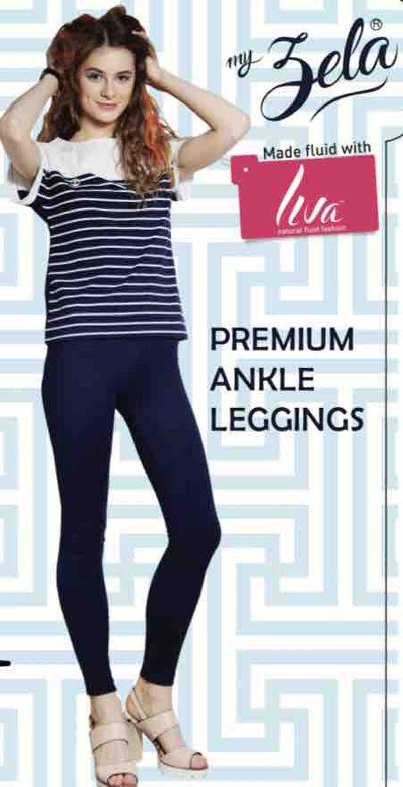 My Zela Viscose 4 Way Normal Cut Solid Plain Ankle Length