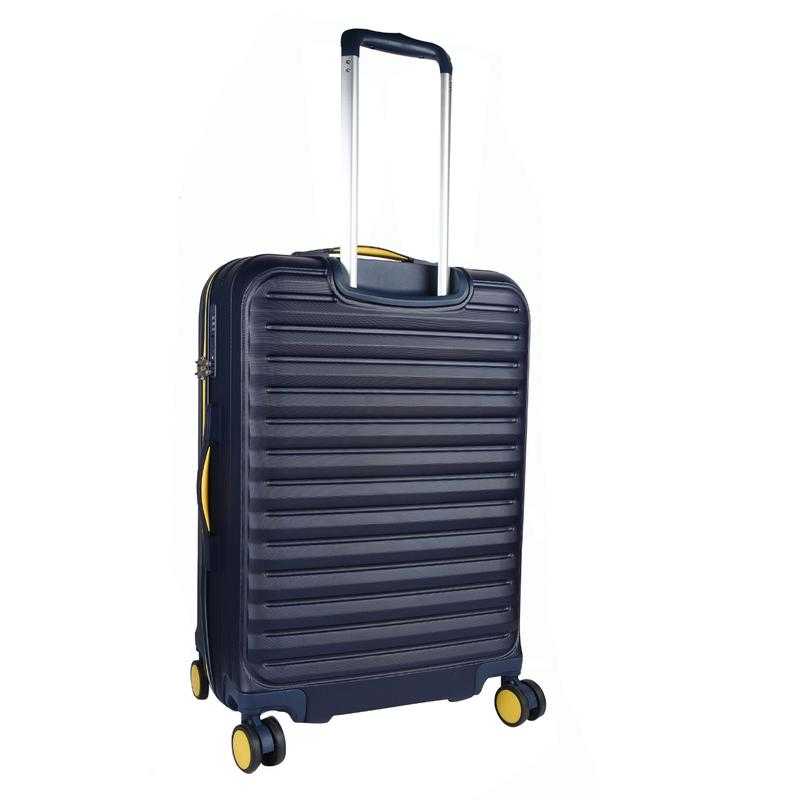 Fly Hard Body Suitcase and Trolley Bag Set of 1 Navy blue
