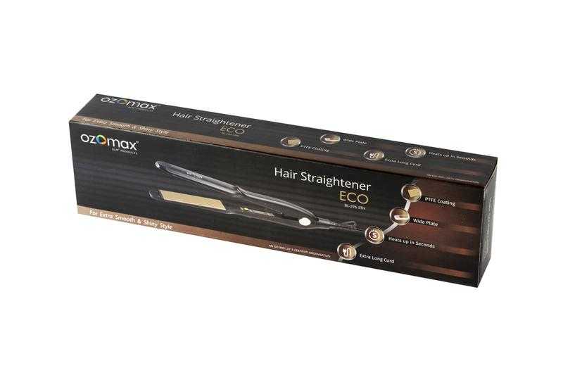 Ozomax Eco Hair Straightener Black Udaan B2B Buying for