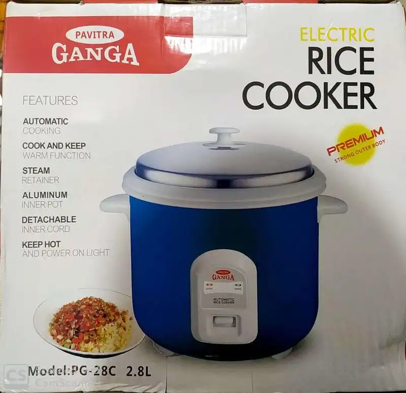 Ganga electric rice cooker 2.8 litres price discount