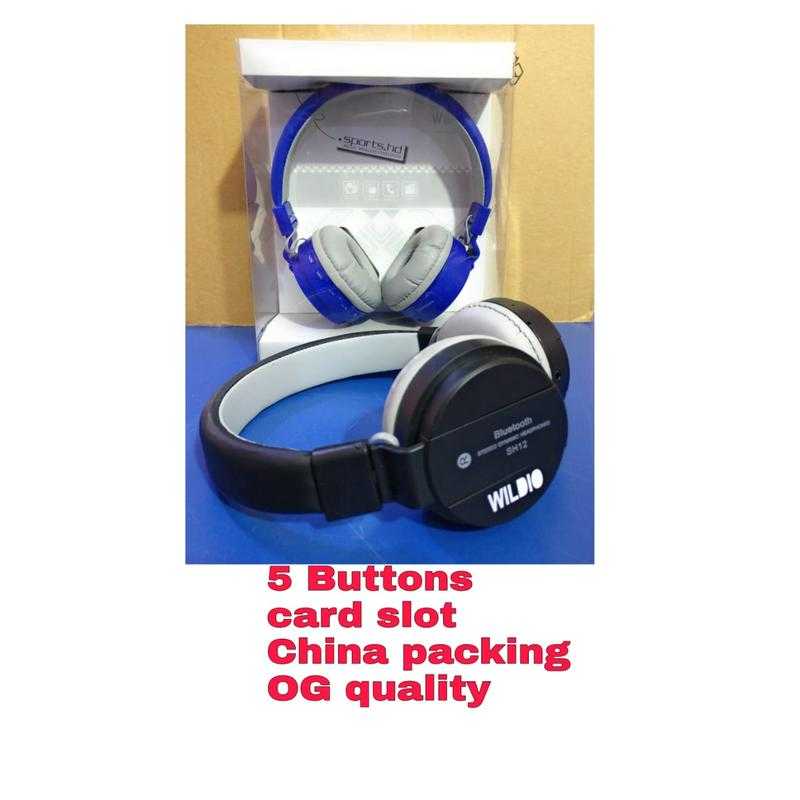 Wildio SH 12 Wireless Bluetooth On the Ear With mic Yes