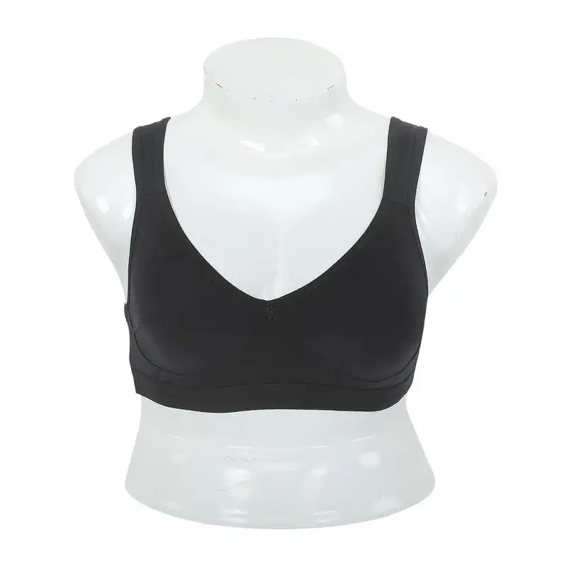 PROLEAF Cotton Solid / Plain Non Padded Sports Bra for Women Set Of 66,  Proleaf Venus 3 Color Sports Bra