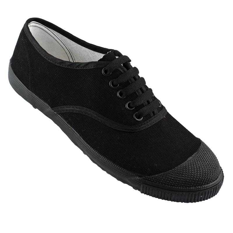Venus Jockey Canvas PT Shoes Black 5 UK 22 EU 6 UK 23 EU 7