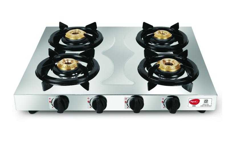 Pigeon gas stove online stainless steel