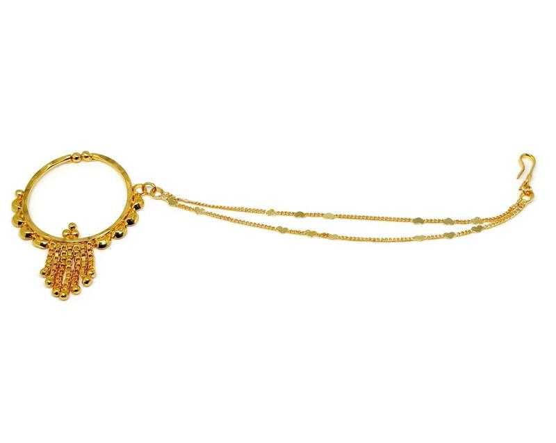 Mansi Jewl Point Gold Plated Ring Nathani 102 Udaan B2B