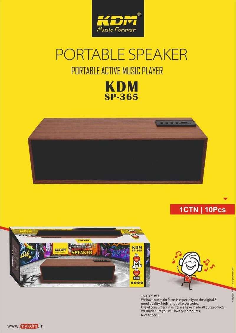 Kdm music forever bluetooth speaker 2025