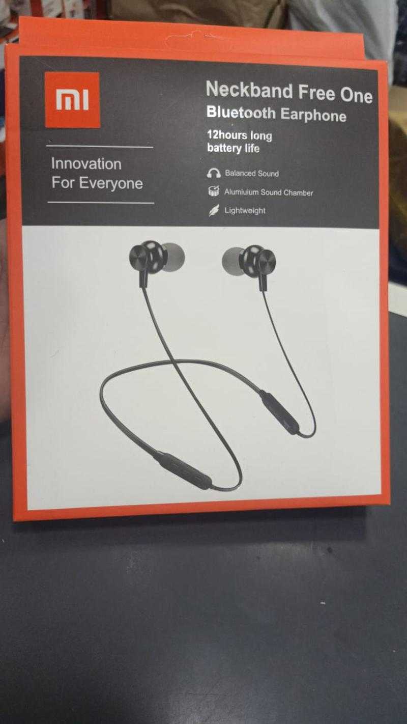 MI 1ST COPY NECKBAND FREE ONE BLUETOOTH EARPHONE BEST SOUND