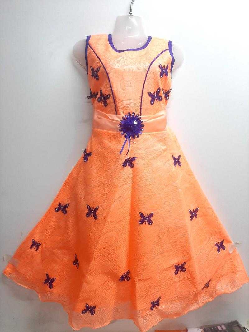Half shop net frock