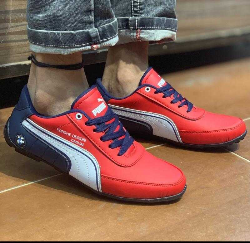 Puma bmw shoes red cheap colour