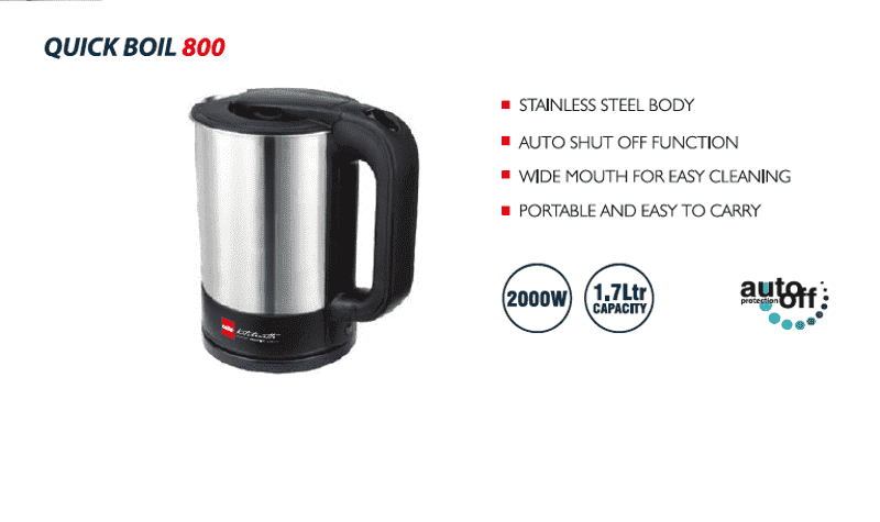 Cello top electric kettle
