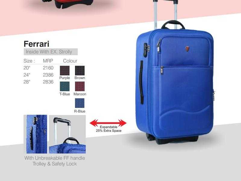 Vogue trolly hotsell bag