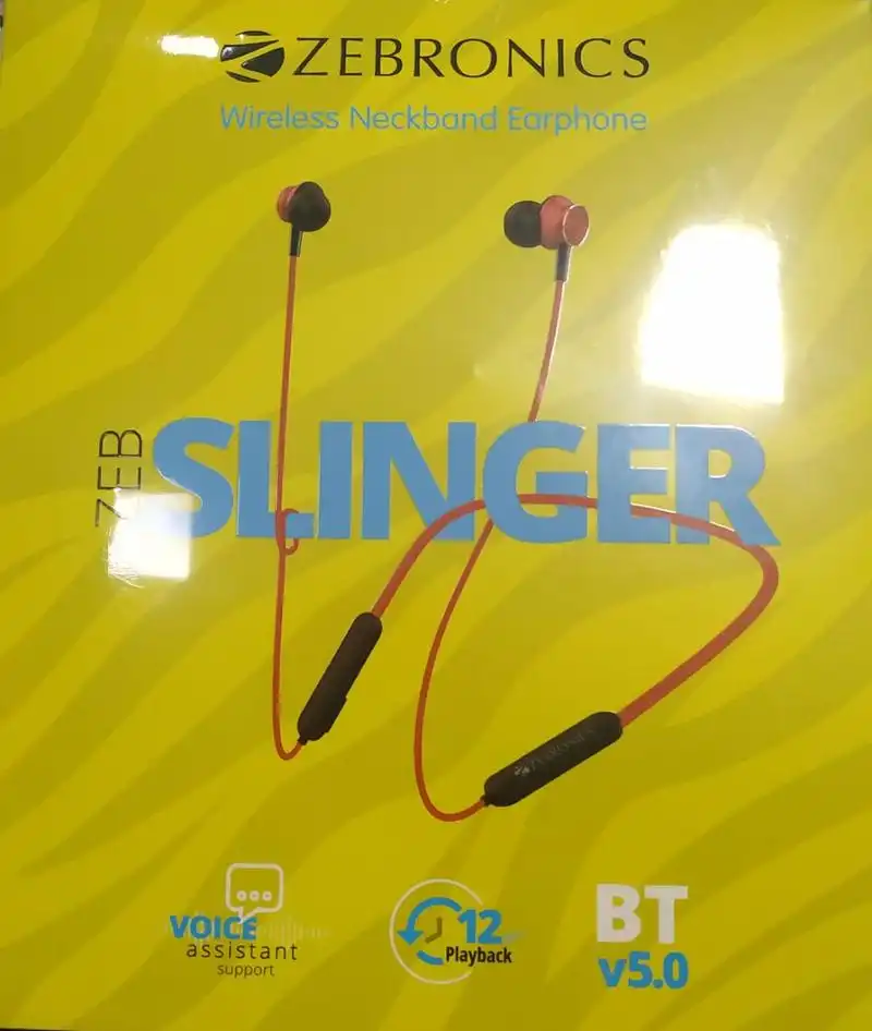 Zebronics bluetooth shop headset slinger