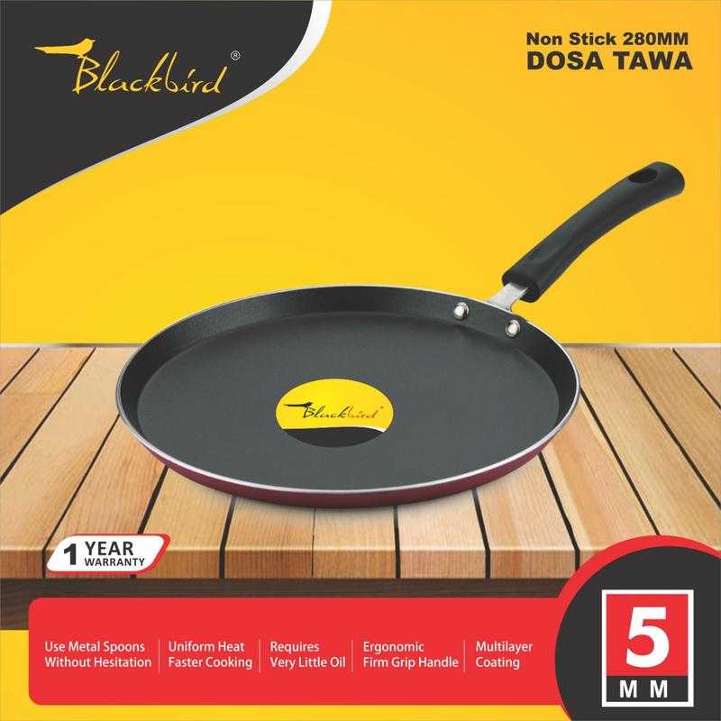 Cast Aluminium Dosa Tawa 280mm