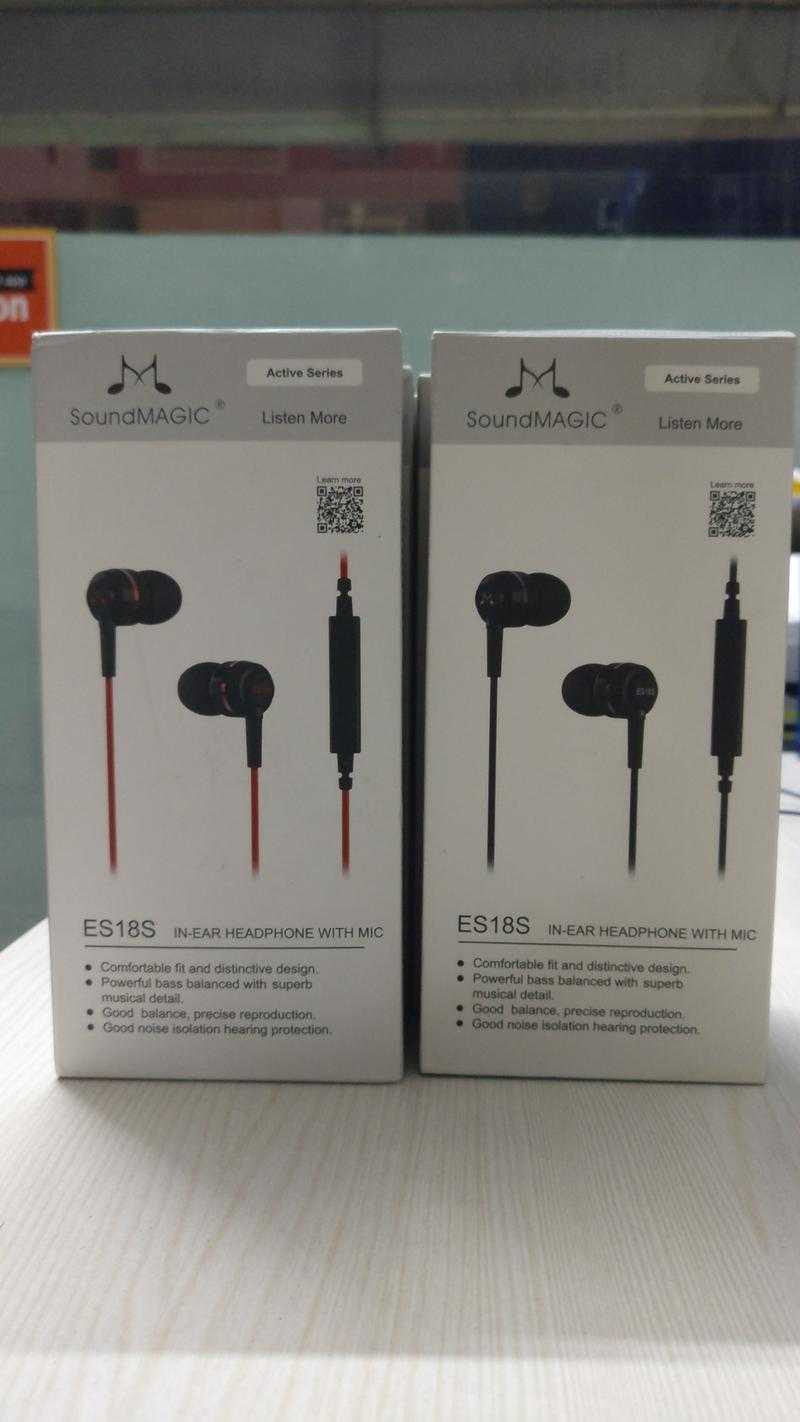 Soundmagic es18s discount