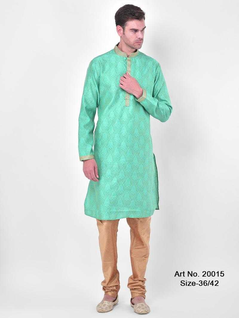 SG Leman Jacquard Party Wear Punjabi Kurta Pyjama Udaan B2B