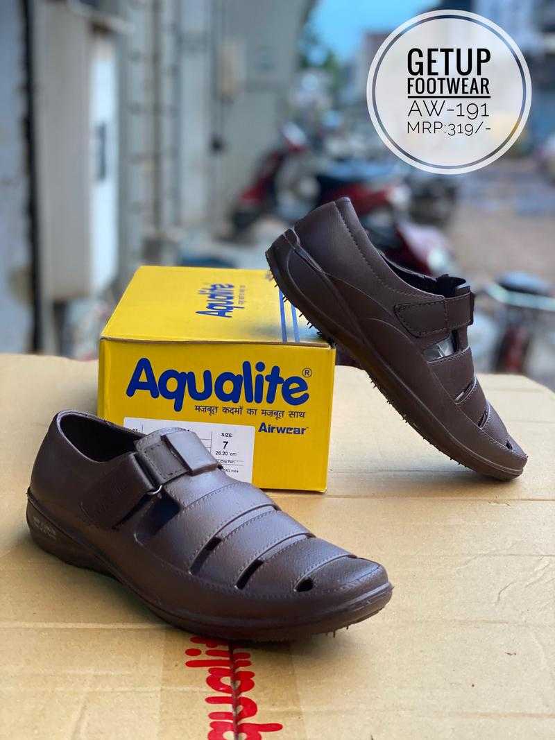 Aqualite Industries Pvt.Ltd Aw 191 Pvc Casual Wear Brown 8 Uk