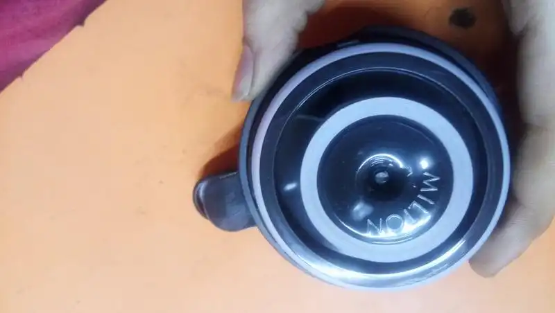 Milton flask outlet lid only