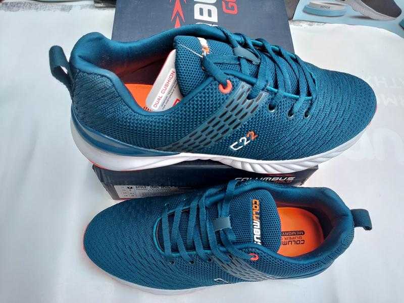 Columbus COOL SIDE 1799 Imported Sports Wear Sport Shoes Teal