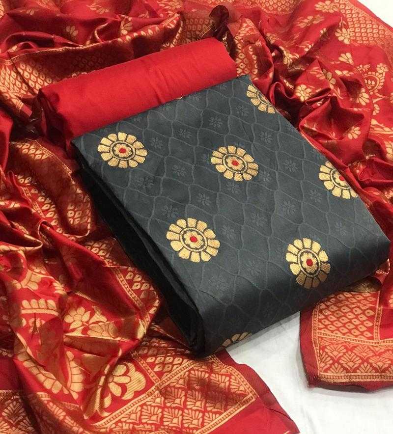 Zari work dress material online