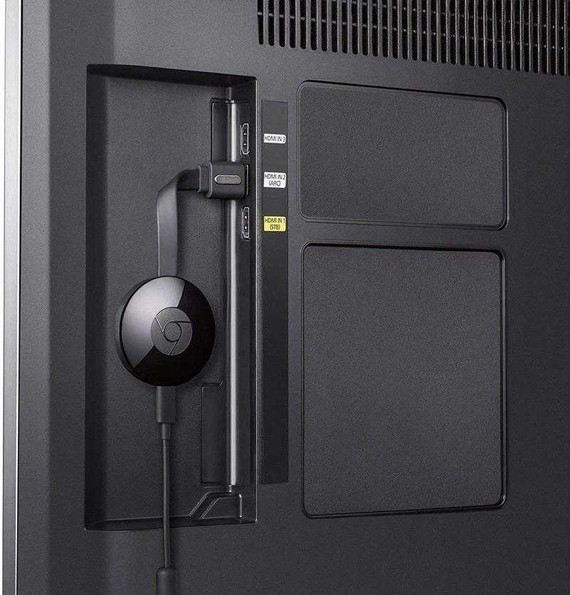 Chromecast best sale hdmi arc