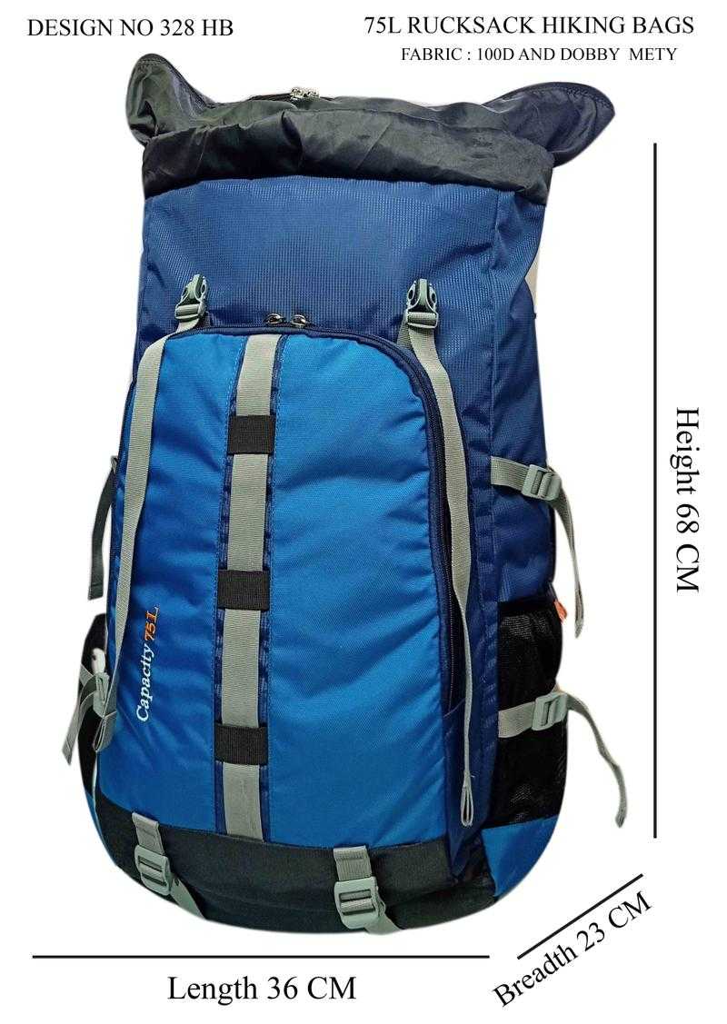 World Sky Water Proof Rucksack and Hiking Bag 75 L Multi