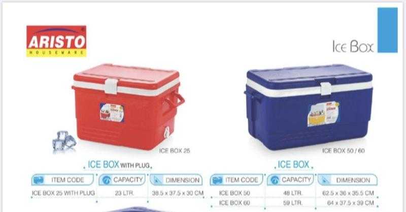 Aristo ice box 50 ltr clearance