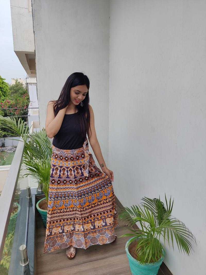 wrap long skirts
