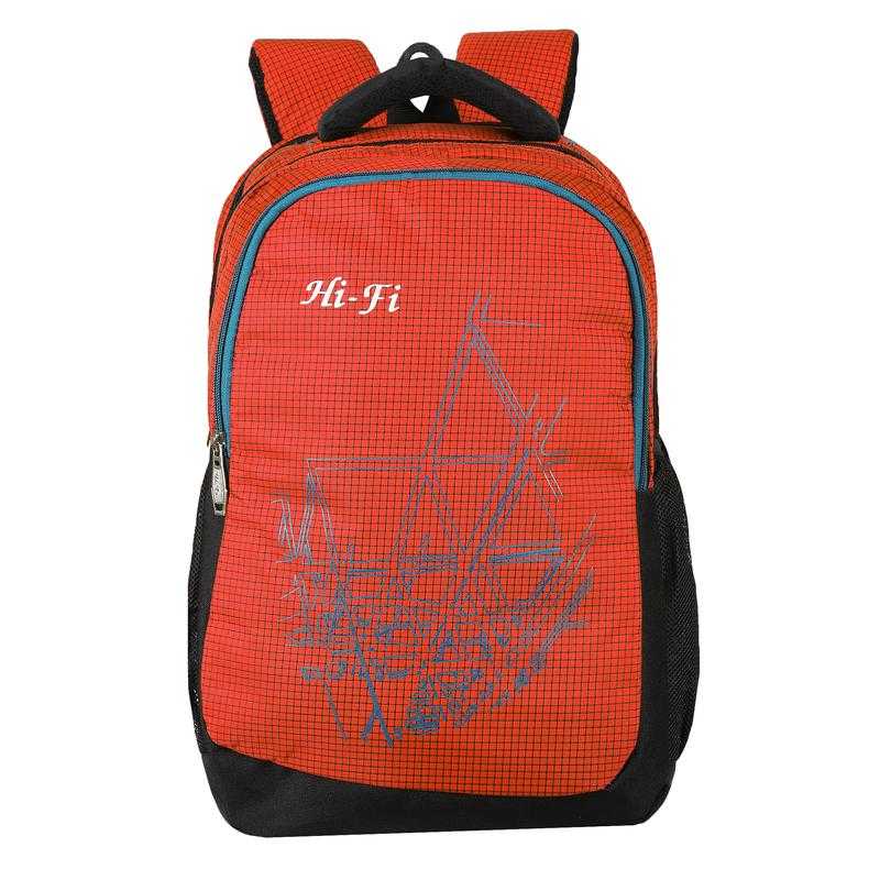 Hi Fi Backpack Orange Pink 22 L Set Of 6 Udaan B2B Buying