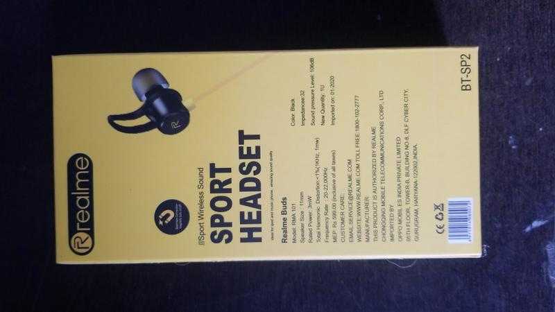 Realme buds best sale model rma101 price