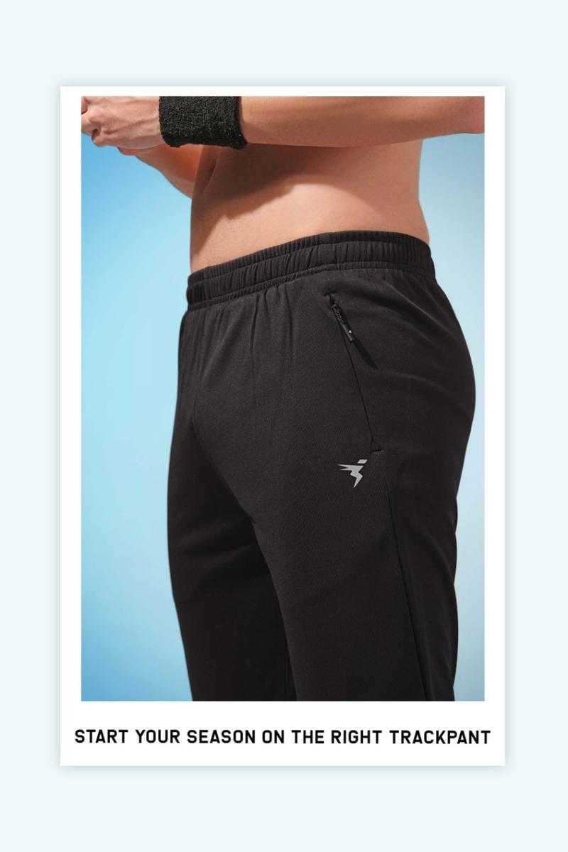 Technosport P 591 Techno DRY Odour free Slim Fit Solid Trackpant