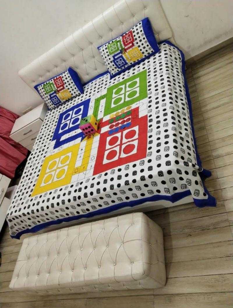 Ludo bedsheet hot sale