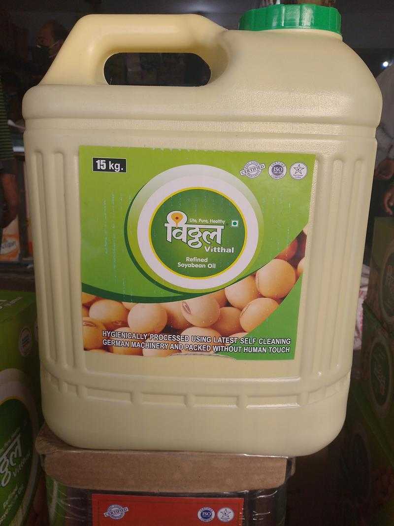 Vitthal Refined Soyabeen Oil Soyabean Oil (Plastic Jar) 15, 50 OFF