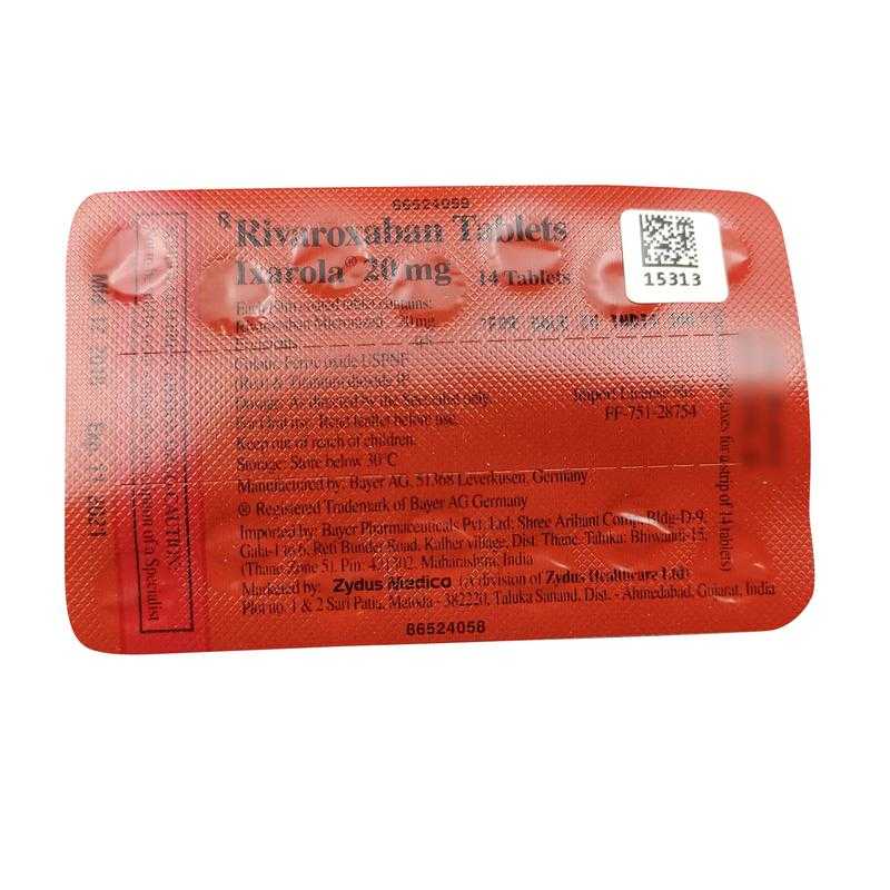IXAROLA 20 MG Tablet 14 EACH of 1 Udaan B2B Buying for Retailers