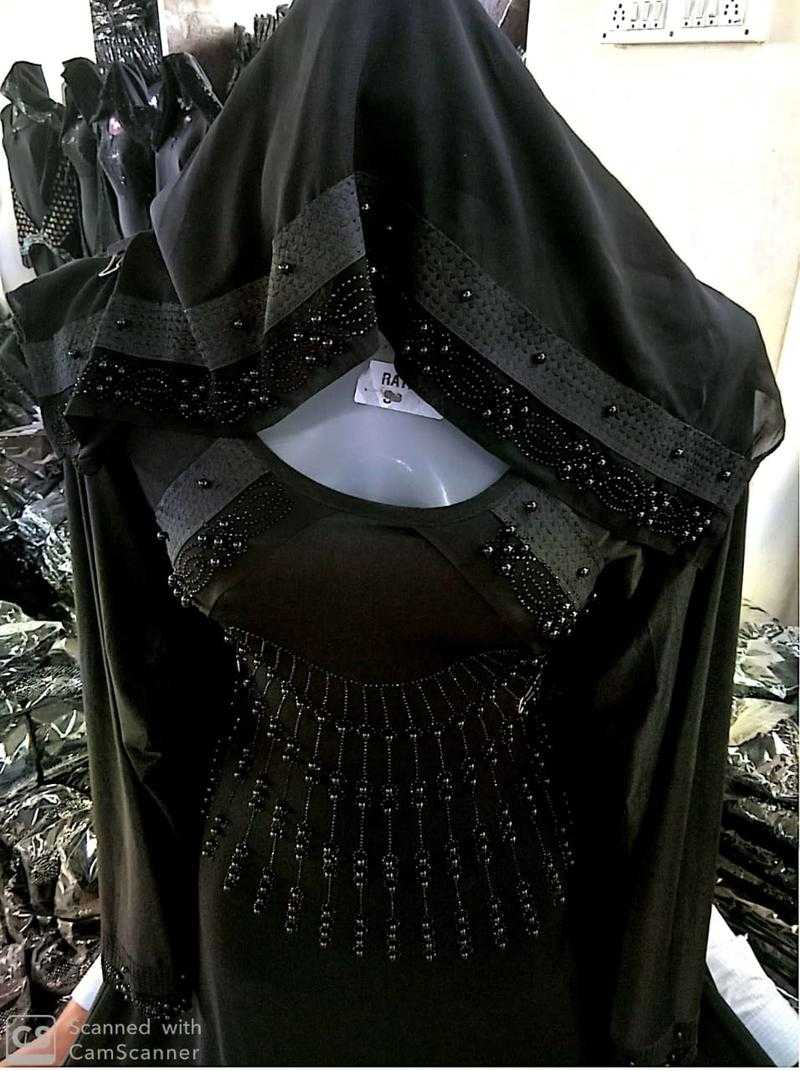 MJ Garments Crystal Frock Style Burqa for Women Udaan B2B