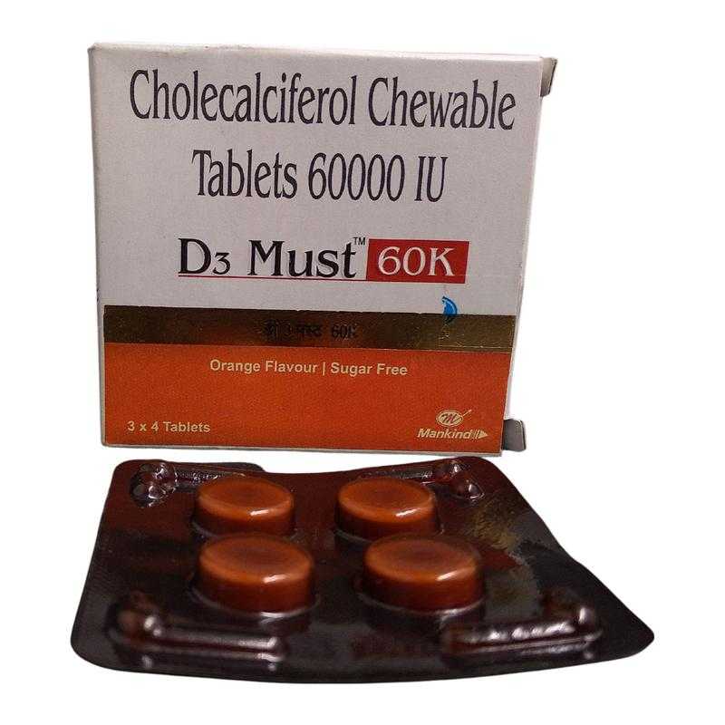 D3 Must 60k Tablet Benefits