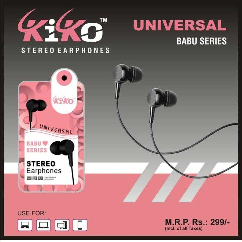 Kiko Babu Series Wired In the Ear With mic Yes Assorted