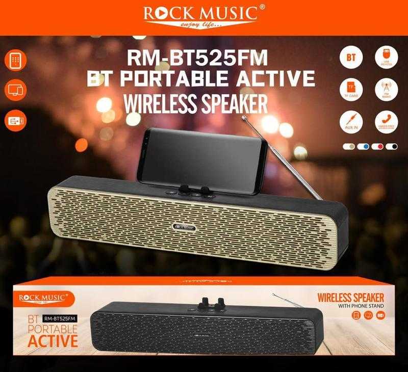 Rock music bluetooth speaker clearance