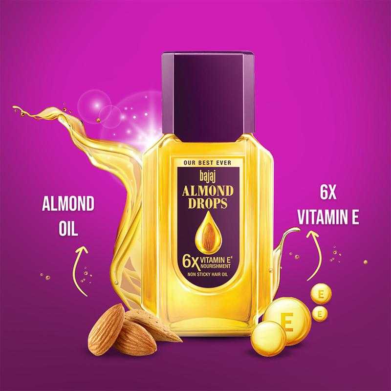 Price of bajaj almond oil cheap