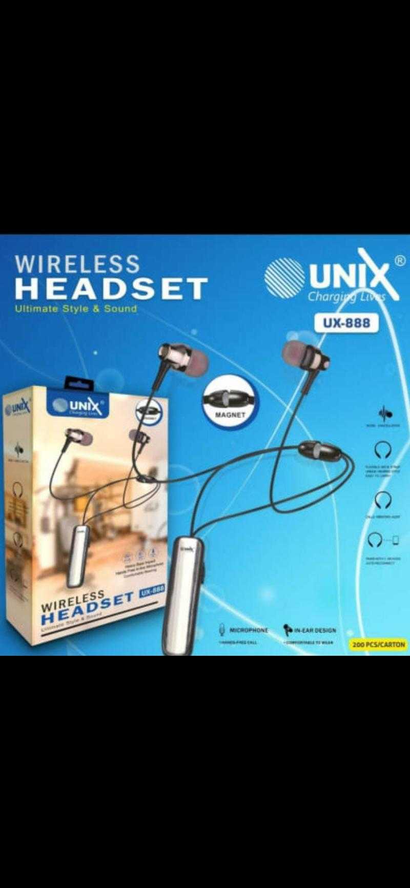 Unix wireless headset hotsell price