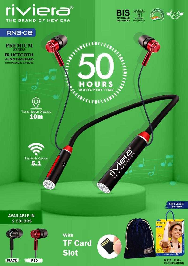 Riviera bluetooth hotsell earphone price